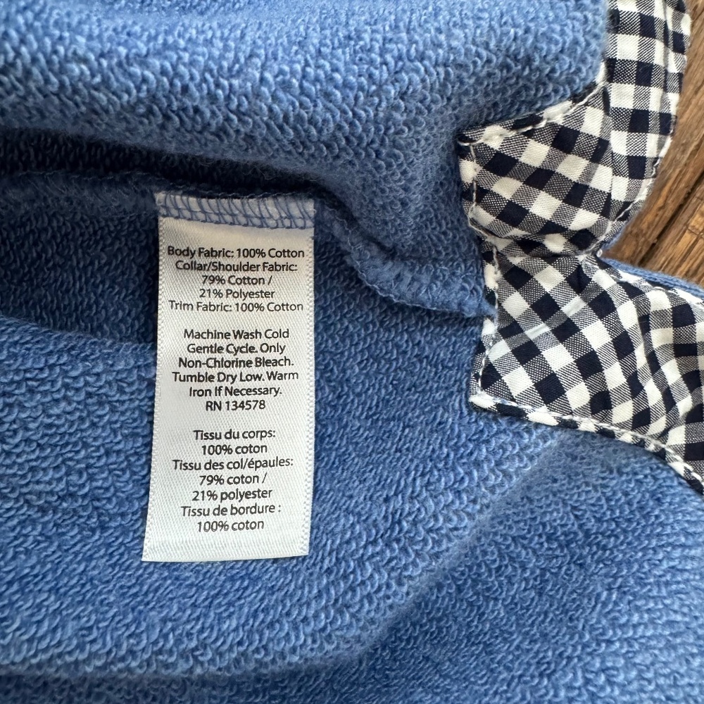 NWT Vineyard Vines Shep Shirts Small Quilted Quarter Zip Hull Blue Women's XXS I - Picture 9 of 10